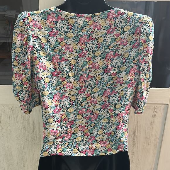 Nasty Gal Collection Floral Blouse - Picture 4 of 7